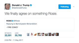 Illustration for article titled Rosie O'Donnell Says AÂ Former FBI Agent Changed Her Mind About James Comey